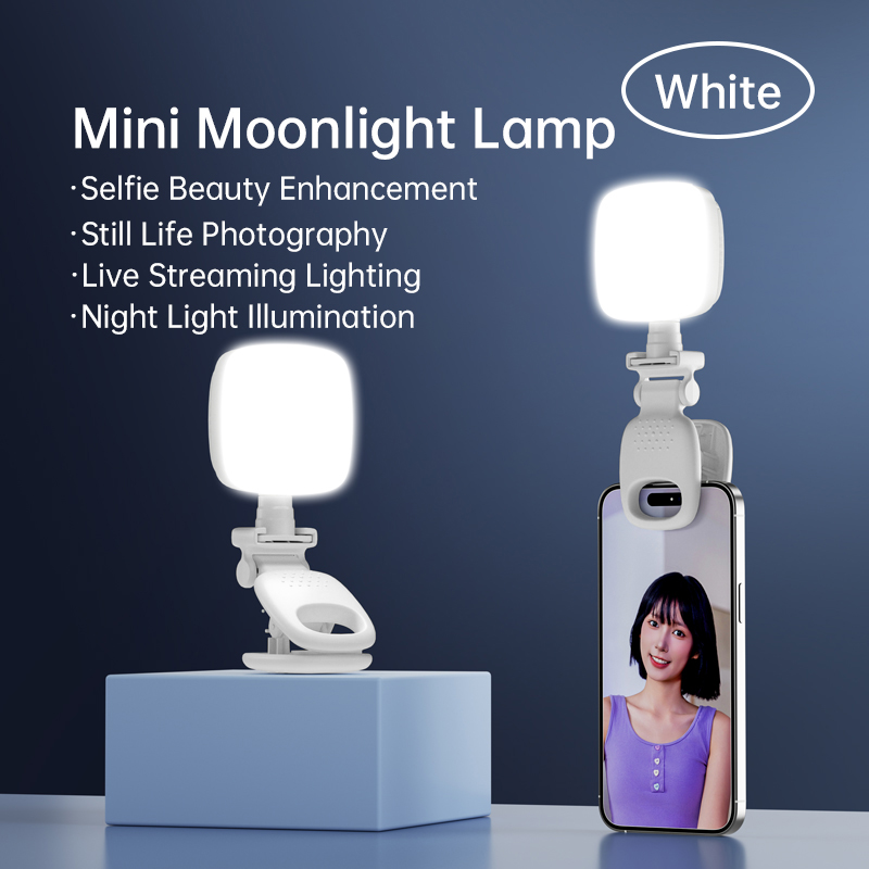 Photography Lighting Handheld - Taşınabilir Klipsli Mini LED Selfie Dolgu