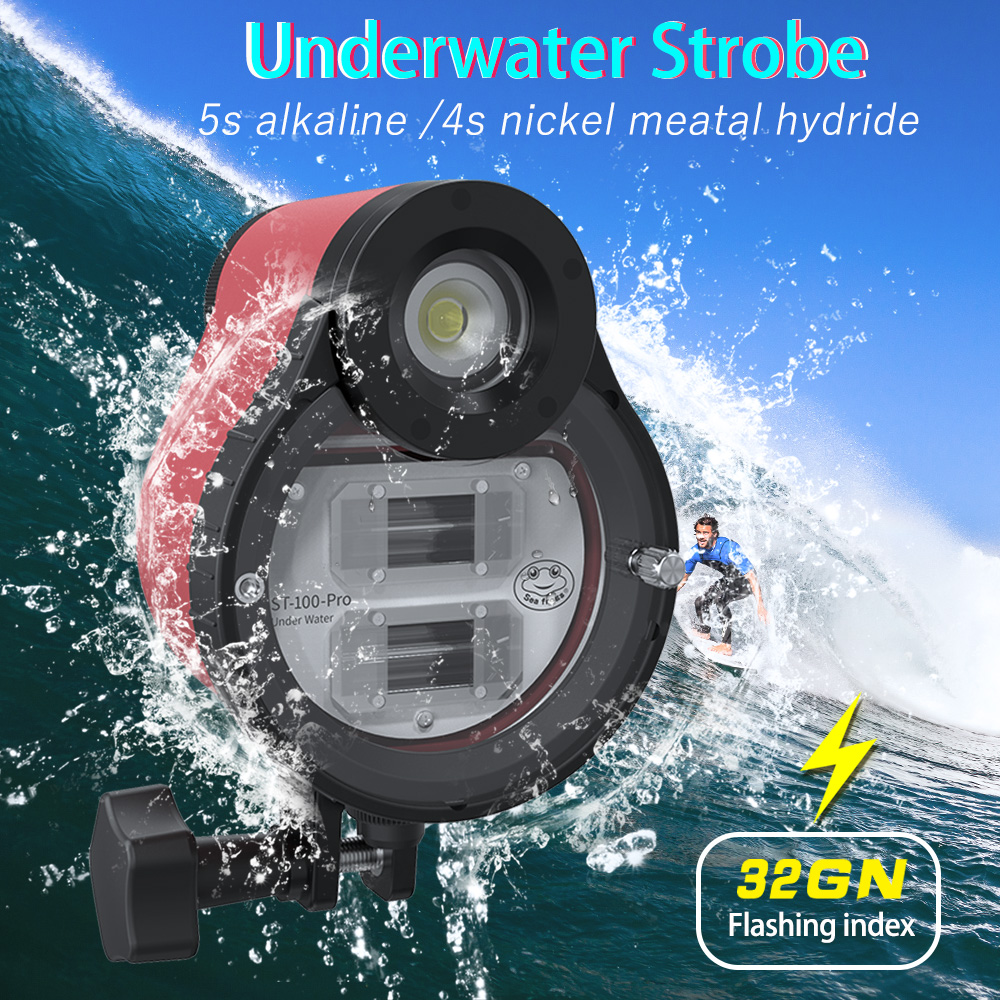 Photography Lighting Brands - Seafrogs ST-100 Pro Sualtı Fotoğrafçılığı Strobe