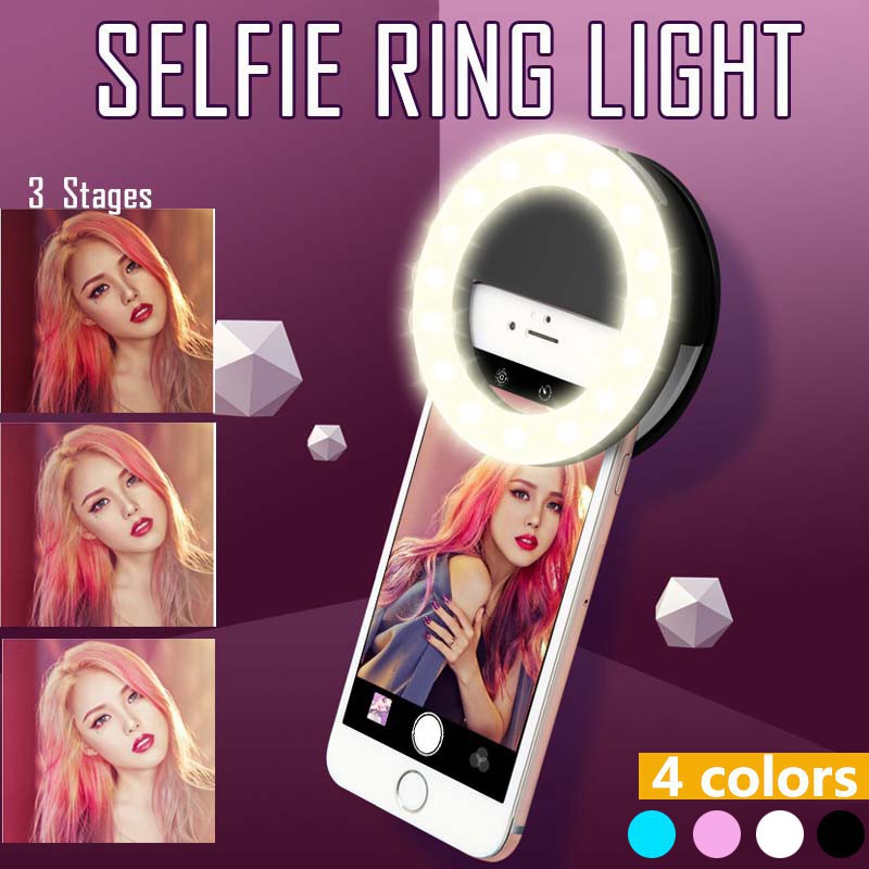 Photography Lighting Game - LED Selfie halka ışık 3 seviye