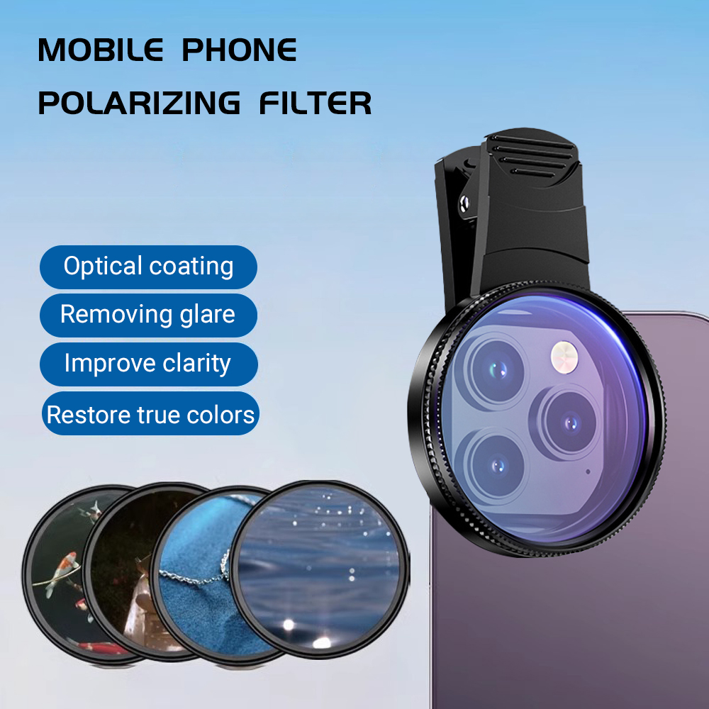 Photography Lighting For Beginners - 52mm Klipsli Akıllı Telefon Kamera Filtre