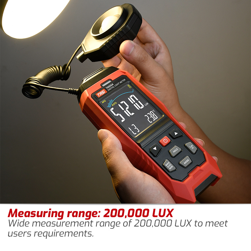 Photography Lighting Meter - Lux/Fc Fotometre Çevre Test Cihazı Kamp