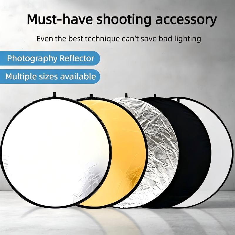 Photography Lighting Kit Portable - Fotoğraf Reflektörü 2'si 1 Arada Işık