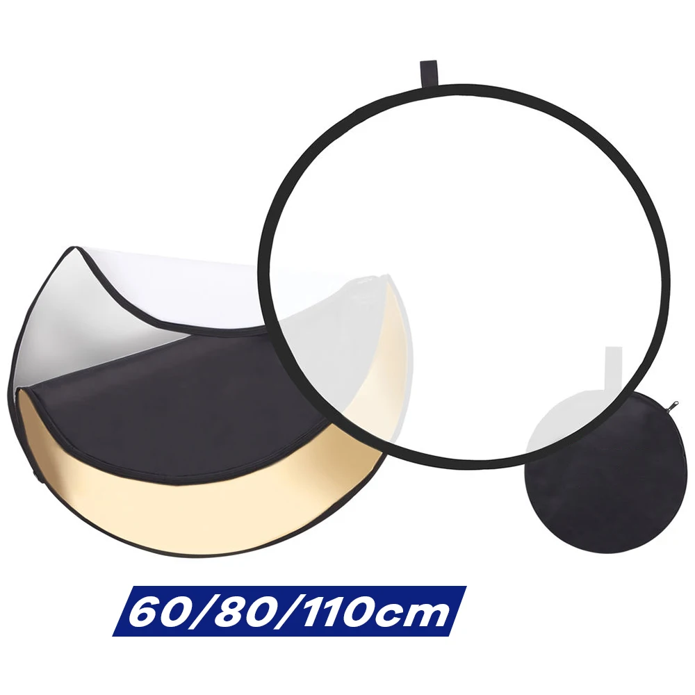 Photography Lighting Meter - Ürün portre için 60/80/110cm 5-in-1 katlanabilir