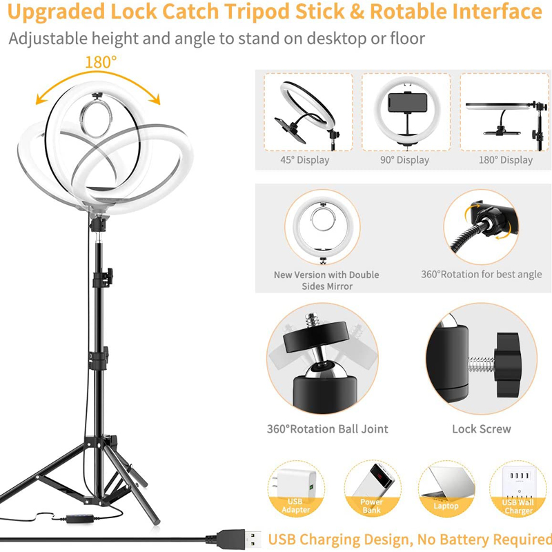 16/26/33cm Selfie Halka Işık F - Photography Lighting Description incelemesi ve fiyatı