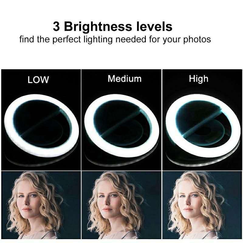 LED Selfie halka ışık 3 seviye - Photography Lighting Game incelemesi ve fiyatı