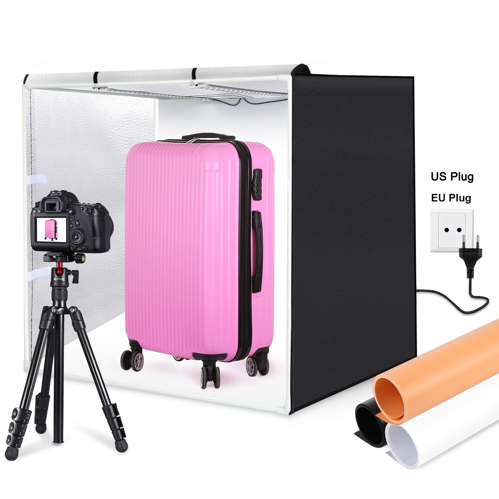 PULUZ 80 cm Katlanabilir Taşın - Photography Lighting Kit Portable incelemesi ve fiyatı