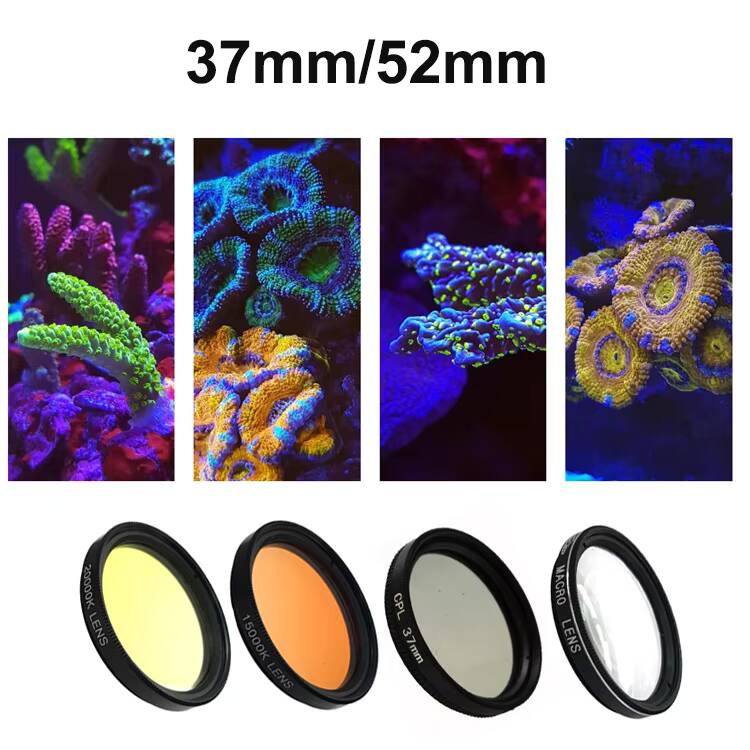 37mm 52mm 6 In1/4in1/Mavi Işık - Photography Mobile Lighting incelemesi ve fiyatı