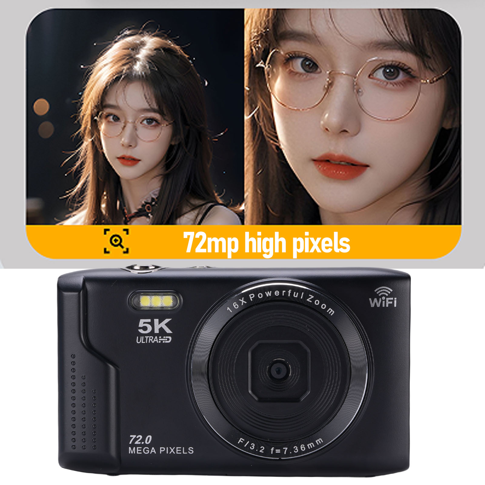 5K Dijital Kamera 72MP 16X Zoo - Photography Lighting For Beginners incelemesi ve fiyatı