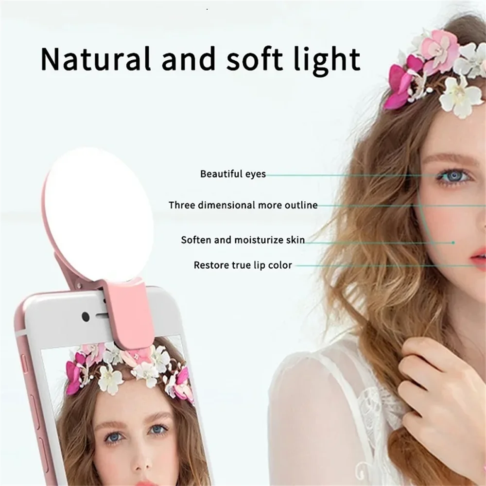 Taşınabilir Mini Selfie Halka  - Photography Lighting Game incelemesi ve fiyatı