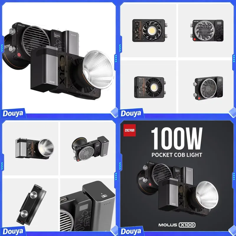 ZHIYUN Molus X100 100W COB LED - Photography Lighting Handheld incelemesi ve fiyatı