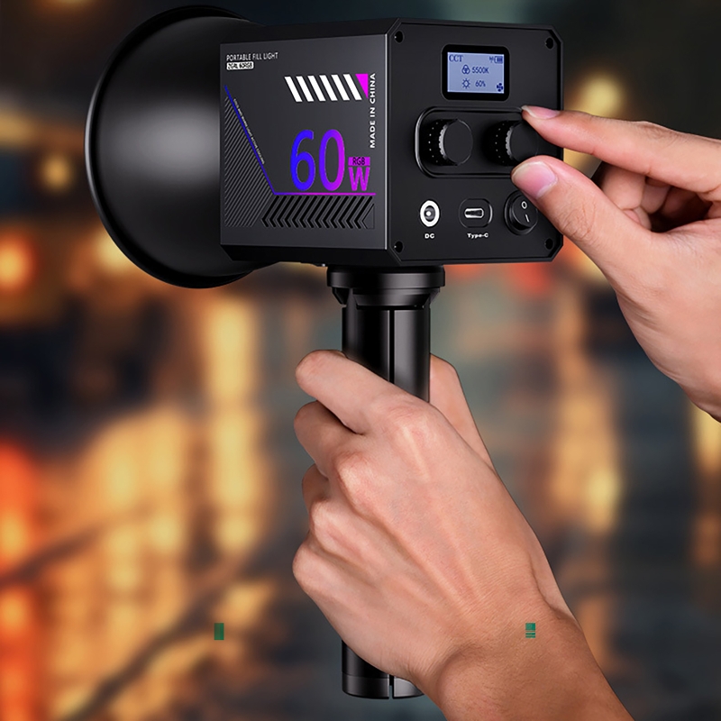 60W RGB Video Işığı Taşınabili - Photography Lighting Handheld incelemesi ve fiyatı