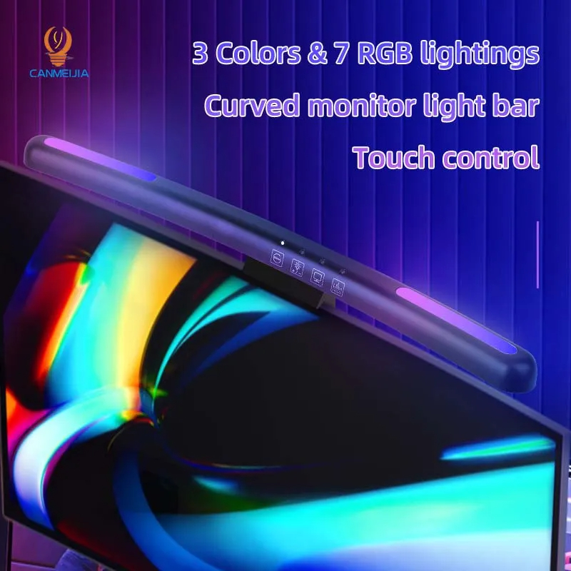 Kavisli LED monitör işık çubuğ - Photography Lighting Game incelemesi ve fiyatı